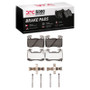 DFC 19-22 Genesis G70 Front 5000 Advanced Low Metallic Brake Pads and Hardware Kit