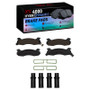 DFC 84-86 Ford Mustang Rear 4000 HybriDynamic Brake Pads and Hardware Kit