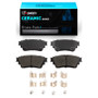 R1 2017-2025 Mitsubishi Eclipse Cross Rear R1 Ceramic Pads & Hardware Kit