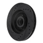 R1 71-81 Chrysler New Yorker Front Right Drilled & Slotted Black Brake Rotor