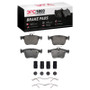 DFC 13-23 Audi TTS Quattro Rear 5000 Advanced Ceramic Brake Pads and Hardware Kit