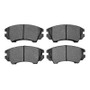 DFC 11-17 Chevrolet Caprice Front 5000 Advanced Low Metallic Brake Pads