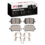 DFC 04-12 Chevrolet Malibu Front 5000 Advanced Ceramic Brake Pads and Hardware Kit