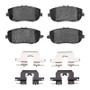 R1 06-25 Fiat 124 Spider Rear Euro Ceramic Pads & Hardware Kit