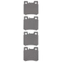R1 87-00 Mercedes-Benz 300TE Rear R1 Optimum OE Brake Pads