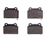 R1 2008-2015 Mitsubishi Lancer Rear R1 Performance Sport Pads