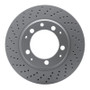 DFC 78-89 Porsche 911/930 Left Rear Drilled GeoSPEC Coated Rotor