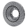 DFC 78-89 Porsche 911/930 Left Rear Drilled GeoSPEC Coated Rotor