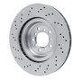 DFC 08-13 BMW M3 Right Front Drilled Brake Rotor