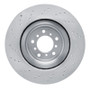 DFC 08-13 BMW M3 Right Front Drilled Brake Rotor