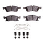 R1 12-25 Dodge Durango Front Euro Ceramic Pads & Hardware Kit
