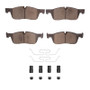 R1 15-19 Jaguar E-Pace Front Euro Ceramic Pads & Hardware Kit