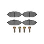 R1 15-23 Mercedes-Benz E250 Front Euro Ceramic Pads & Hardware Kit