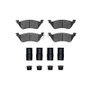 R1 01-07 Chrysler Town & Country Rear Optimum OE Pads & Hardware Kit