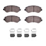 R1 01-07 Chrysler Voyager Front Optimum OE Pads & Hardware Kit
