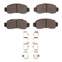 R1 00-06 Honda Insight Front Optimum OE Pads & Hardware Kit