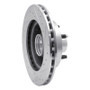 R1 1983-1997 Ford Ranger (USA/Canada) Front Left Drilled & Slotted Silver Brake Rotor