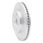 R1 1997-2005 Chevrolet S10 Front Right Drilled & Slotted Silver Brake Rotor