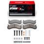 R1 98-25 Beaver Motorcoach CONTESSA Front/Rear Optimum OE Pads & Hardware Kit