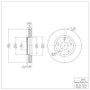 DFC 04-12 Chevrolet Malibu Front Brake Rotor