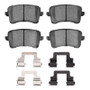 R1 2008-2017 Audi Q5 (Mexico) Rear R1 Euro Ceramic Pads & Hardware Kit