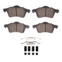 R1 96-96 Volkswagen EuroVan Front Optimum OE Pads & Hardware Kit
