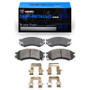 R1 91-02 Saturn SC2 Front Semi Met Pads & Hardware Kit