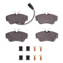 R1 00-00 Volkswagen EuroVan Front Optimum OE Pads & Hardware Kit