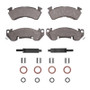 R1 94-96 Chevrolet Caprice Front Optimum OE Pads & Hardware Kit