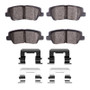 R1 13-19 Cadillac ATS Rear Optimum OE Pads & Hardware Kit