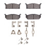 R1 1989-1994 Geo Metro Front R1 Optimum OE Pads & Hardware Kit