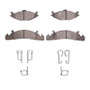 R1 1984-1990 Chrysler Town & Country Front R1 Optimum OE Pads & Hardware Kit