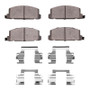 R1 86-86 Isuzu Trooper Front Semi Met Pads & Hardware Kit