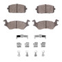 R1 80-84 Toyota STARLET Front Semi Met Pads & Hardware Kit