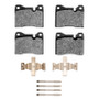 R1 87-88 BMW M5 Front Semi Met Pads & Hardware Kit