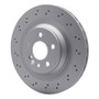 DFC 03-06 Mercedes-Benz CL55 AMG Rear Drilled GeoSPEC Coated Rotor