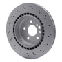 DFC 03-06 Mercedes-Benz CL55 AMG Rear Drilled GeoSPEC Coated Rotor