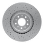 DFC 05-06 Ford GT Rear Drilled GeoSPEC Coated Rotor