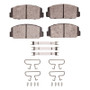 R1 72-81 Subaru GF Front Semi Met Pads & Hardware Kit