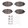 R1 92-00 Lexus SC300 Front Optimum OE Pads & Hardware Kit