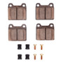 R1 77-77 Audi Fox Front Semi Met Pads & Hardware Kit