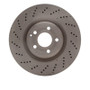 DFC 15-17 Mercedes-Benz CLS400 Front Drilled Brake Rotor