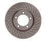 DFC 09-23 Porsche 911 Right Front Drilled Brake Rotor