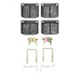 R1 85-86 Saab 900 Front Semi Met Pads & Hardware Kit