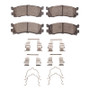 R1 92-98 Mazda 929 Rear Optimum OE Pads & Hardware Kit