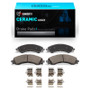 R1 21-25 Chevrolet Express 4500 Front Ceramic Pads & Hardware Kit