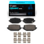 R1 22-26 Acura MDX Rear Ceramic Pads & Hardware Kit