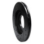 R1 92-98 Hyundai Elantra Front Right Drilled & Slotted Black Brake Rotor