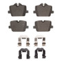 R1 -25 BMW 430I xDrive Rear Ceramic Pads & Hardware Kit