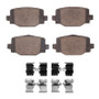R1 -24 Infiniti QX55 Rear Ceramic Pads & Hardware Kit